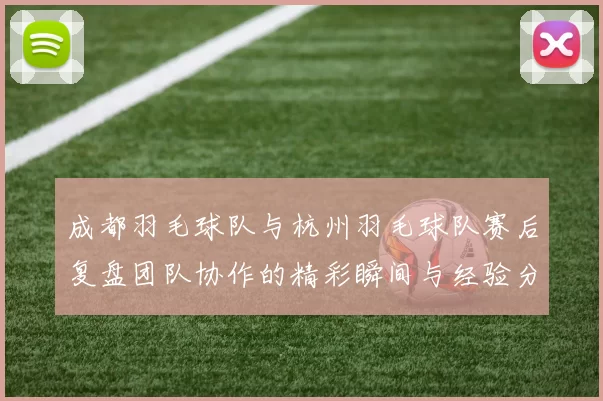 成都羽毛球队与杭州羽毛球队赛后复盘团队协作的精彩瞬间与经验分享MBA